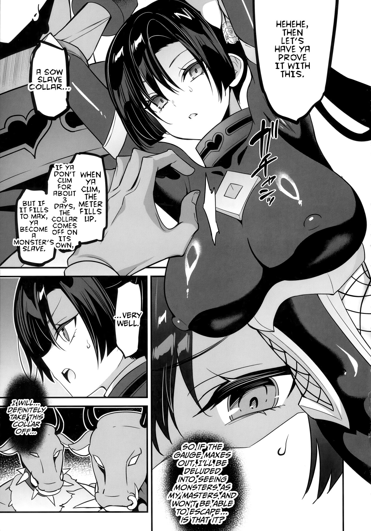 Hentai Manga Comic-The Demon-Slaying Apostle Guild President Sario-Read-24